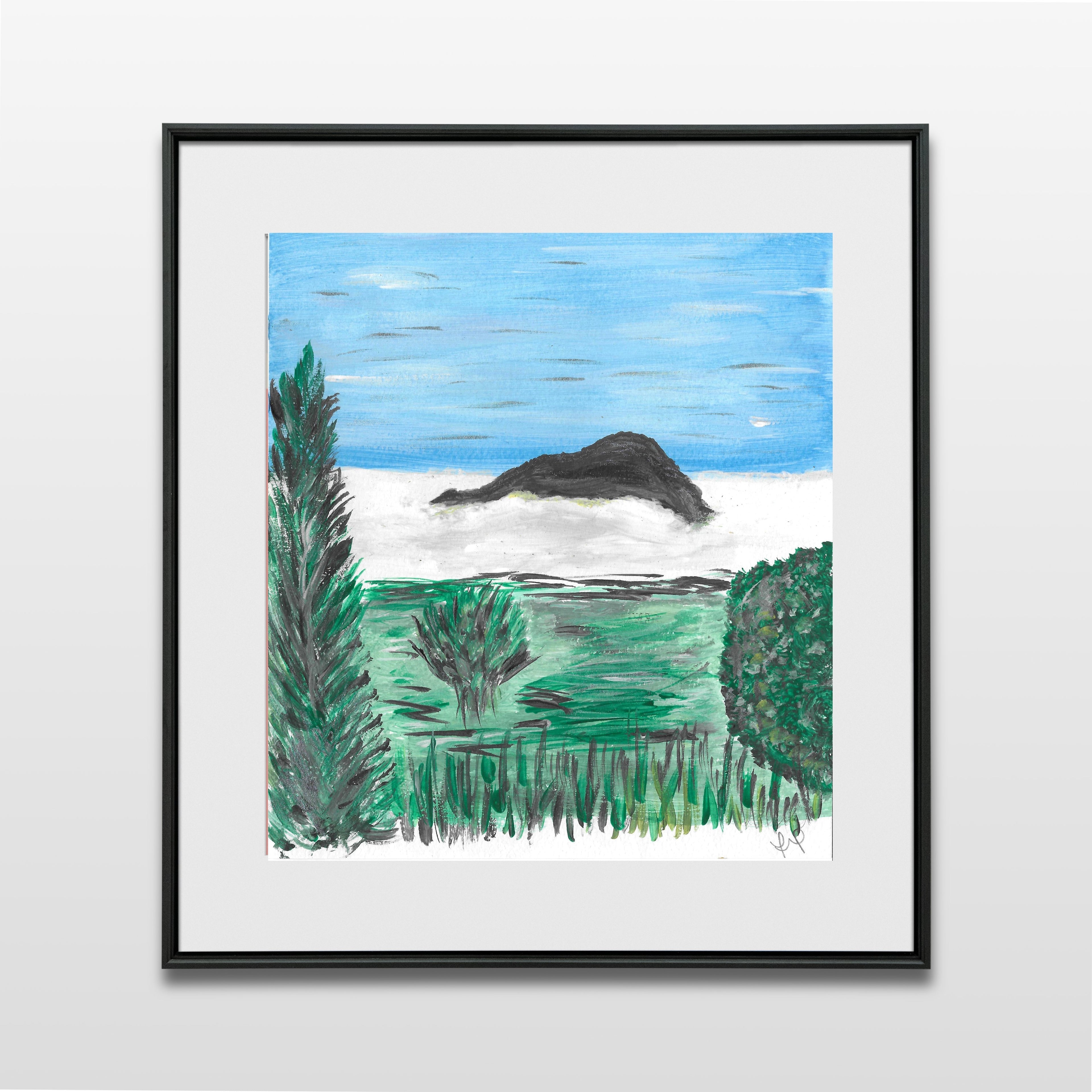 Morning Clouds - Canvas Wall Art Print | Coastal Landscape