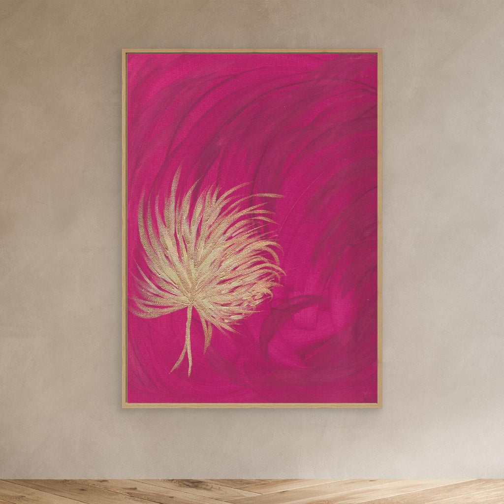 Floral Explosion - Canvas Wall Art Print | Modern Flowers - Copy