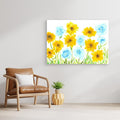 Summer Meadow - Canvas Wall Art Print | English Countryside